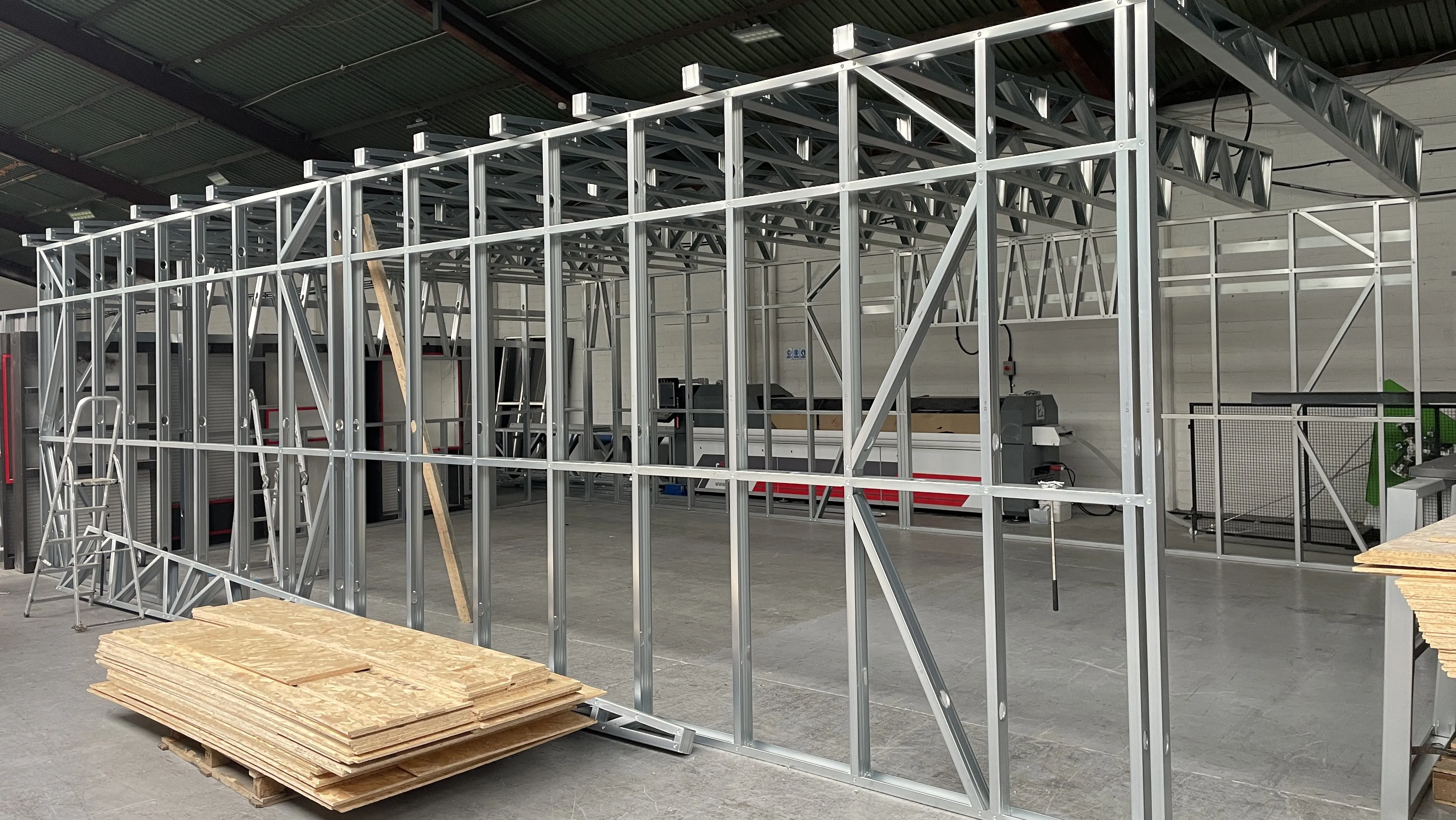 Light gauge steel construction